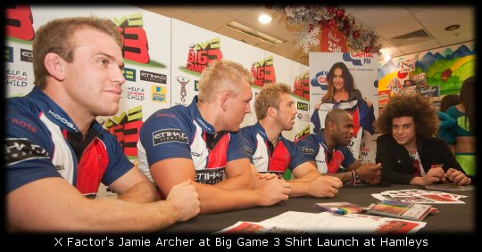 X Factor Jamie Archer Hamleys